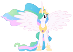 Size: 900x644 | Tagged: safe, artist:8670310, princess celestia, alicorn, pony, g4, female, mare, simple background, solo, transparent background, vector