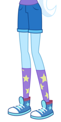 Size: 1500x2999 | Tagged: dead source, safe, artist:teentitansfan201, edit, vector edit, trixie, equestria girls, g4, my little pony equestria girls: legend of everfree, clothes, converse, cropped, female, leg focus, legs, pictures of legs, shoes, shorts, simple background, socks, solo, transparent background, vector