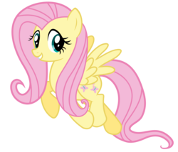 Size: 7000x6000 | Tagged: safe, artist:anxet, fluttershy, pony, g4, absurd resolution, female, looking at you, simple background, smiling, solo, spread wings, transparent background, vector