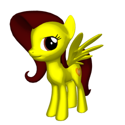 Size: 508x508 | Tagged: safe, oc, oc only, oc:yellowheart, pony, 3d, solo