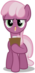 Size: 340x690 | Tagged: safe, artist:facelessjr, edit, cheerilee, earth pony, pony, g4, cheerilee is not amused, clipboard, disappointed, disgusted, female, frown, mouth hold, pencil, simple background, solo, transparent background, unamused, vector