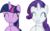 Size: 14094x8853 | Tagged: safe, artist:cyanlightning, rarity, twilight sparkle, alicorn, pony, g4, gauntlet of fire, my little pony: friendship is magic, .svg available, absurd resolution, duo, eyes closed, female, mare, simple background, smiling, transparent background, twilight sparkle (alicorn), vector