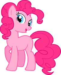 Size: 522x640 | Tagged: safe, artist:hydroph, pinkie pie, earth pony, pony, g4, female, mare, open mouth, simple background, solo, transparent background