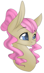 Size: 881x1457 | Tagged: safe, artist:cyrinthia, oc, oc only, earth pony, pony, bust, colored pupils, female, mare, portrait, solo