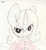 Size: 629x682 | Tagged: safe, artist:slightlyshade, trixie, pony, unicorn, g4, big ears, bust, clothes, disappointed, female, grumpy, looking at you, portrait, solo, traditional art
