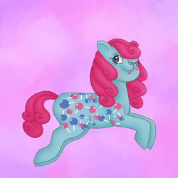 Size: 1200x1200 | Tagged: safe, artist:jerkmilk, sweet tooth (g1), pony, g1, female, solo