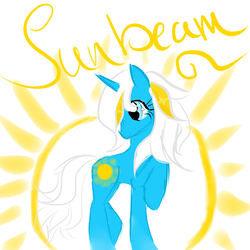 Size: 1024x1024 | Tagged: safe, artist:the-pony-project, sunbeam, pony, g1, female, solo