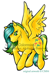 Size: 351x508 | Tagged: safe, artist:colormist, masquerade (g1), pony, g1, female, photoshop, solo, watermark