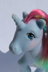 Size: 2848x4272 | Tagged: safe, artist:flicksi, moonstone, pony, g1, high res, irl, photo, solo, toy