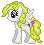 Size: 44x45 | Tagged: safe, artist:katcombs, surprise, pony, g1, base used, female, gif, non-animated gif, pixel art, simple background, solo, transparent background