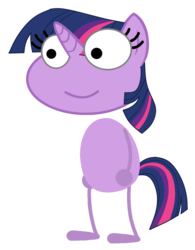 Size: 941x1209 | Tagged: safe, artist:toilet face, twilight sparkle, unicorn, anthro, g4, female, poptropica, simple background, solo, transparent background