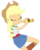 Size: 10000x12650 | Tagged: safe, artist:drathvader, applejack, equestria girls, g4, my little pony equestria girls, absurd resolution, apple cider, boots, bottle, clothes, cowboy boots, cowboy hat, denim skirt, drinking, eyes closed, female, hat, simple background, skirt, solo, stetson, transparent background, vector