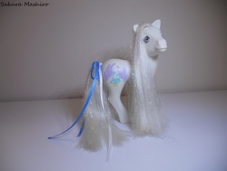 Size: 4000x3000 | Tagged: safe, artist:ushi-de-bray, pony bride, pony, g1, irl, photo, solo, toy