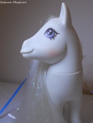 Size: 3000x4000 | Tagged: safe, artist:ushi-de-bray, pony bride, pony, g1, irl, photo, solo, toy
