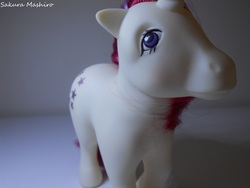 Size: 4000x3000 | Tagged: safe, artist:ushi-de-bray, moondancer (g1), pony, g1, irl, photo, solo, toy