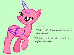 Size: 438x325 | Tagged: safe, artist:lavenderheart, pony, base, ms paint, solo