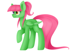 Size: 1957x1407 | Tagged: safe, artist:despotshy, oc, oc only, pegasus, pony, female, lineless, mare, raised hoof, simple background, solo, transparent background