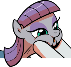Size: 17008x16006 | Tagged: safe, artist:brenda hickey, artist:leapingriver, derpibooru exclusive, idw, maud pie, rarity, earth pony, pony, g4, :o, absurd resolution, cheek squish, dangerously high res, eyeshadow, female, makeup, open mouth, puffy cheeks, simple background, solo, squishy cheeks, transparent background, vector