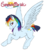 Size: 1138x1281 | Tagged: safe, artist:toastytoastie, oc, oc only, oc:sunrise brisk, offspring, parent:rainbow dash, parent:soarin', parents:soarindash, solo