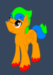 Size: 1280x1824 | Tagged: safe, artist:alexi148, oc, oc only, oc:summer lights, pegasus, pony, male, solo