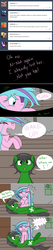 Size: 1280x6049 | Tagged: safe, artist:hummingway, oc, oc only, oc:feather hummingway, oc:swirly shells, ask-humming-way, dialogue, high res, speech bubble, tumblr, tumblr comic