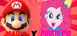 Size: 620x290 | Tagged: safe, pinkie pie, equestria girls, g4, crossover, male, mario, mariopie, super mario bros., wondercolts uniform