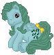Size: 79x80 | Tagged: safe, artist:katcombs, medley, g1, base used, bow, female, pixel art, simple background, solo, tail bow, transparent background