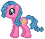 Size: 50x44 | Tagged: safe, artist:katcombs, melody, earth pony, pony, g1, g4, my little pony tales, base used, female, g1 to g4, generation leap, gif, non-animated gif, pixel art, simple background, solo, transparent background
