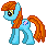 Size: 43x42 | Tagged: safe, artist:katcombs, bright eyes, earth pony, pony, g1, g4, my little pony tales, base used, female, g1 to g4, generation leap, gif, non-animated gif, pixel art, simple background, solo, transparent background