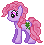 Size: 44x45 | Tagged: safe, artist:katcombs, clover (g1), earth pony, pony, g1, g4, my little pony tales, base used, female, g1 to g4, generation leap, gif, non-animated gif, pixel art, simple background, solo, transparent background