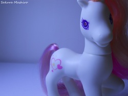 Size: 4000x3000 | Tagged: safe, artist:ushi-de-bray, light heart, earth pony, pony, g2, female, irl, mare, photo, solo, toy