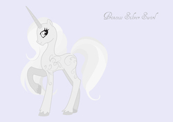 Size: 2480x1754 | Tagged: safe, artist:zuza182, princess silver swirl, g2, g4, female, g2 to g4, generation leap, solo