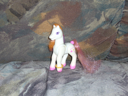 Size: 1280x960 | Tagged: safe, artist:fizzy--love, light heart, earth pony, pony, g2, female, irl, mare, photo, solo, toy