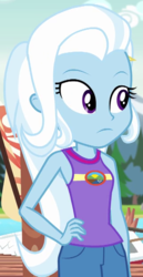 Size: 320x620 | Tagged: safe, screencap, trixie, equestria girls, g4, my little pony equestria girls: legend of everfree, cropped, female, solo