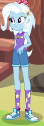 Size: 126x361 | Tagged: safe, screencap, trixie, equestria girls, g4, my little pony equestria girls: legend of everfree, converse, cropped, female, shoes, solo
