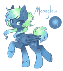 Size: 1600x1800 | Tagged: safe, artist:spectragear, oc, oc only, oc:moonglow, pegasus, pony, female, mare, simple background, solo, starry eyes, transparent background, wingding eyes