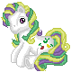 Size: 79x80 | Tagged: safe, artist:katcombs, baby keen bean, g3, base used, female, pixel art, simple background, solo, transparent background