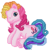 Size: 79x80 | Tagged: safe, artist:katcombs, toola-roola, g3, base used, female, pixel art, simple background, solo, transparent background