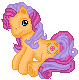 Size: 79x80 | Tagged: safe, artist:katcombs, sew-and-so, g3, base used, female, pixel art, simple background, solo, transparent background