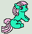 Size: 67x70 | Tagged: safe, artist:splashingbuizel, minty, g3, g4, female, g3 to g4, generation leap, pixel art, solo