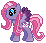 Size: 46x43 | Tagged: safe, artist:katcombs, starsong, g3, g4, base used, female, g3 to g4, generation leap, gif, non-animated gif, pixel art, simple background, solo, transparent background