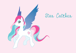 Size: 1754x1240 | Tagged: safe, artist:zuza182, star catcher, g3, g4, female, g3 to g4, generation leap, solo
