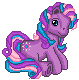 Size: 79x80 | Tagged: safe, artist:katcombs, twilight twinkle, g3, base used, female, gif, non-animated gif, pixel art, simple background, solo, transparent background
