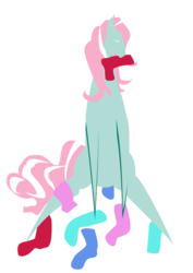 Size: 1754x2480 | Tagged: safe, artist:kouenli, minty, pony, g3, clothes, female, simple background, socks, solo, that pony sure does love socks, transparent background