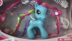 Size: 3264x1836 | Tagged: safe, artist:calicowoolfe, rainbow dash (g3), g3, g3.5, irl, photo, solo, toy