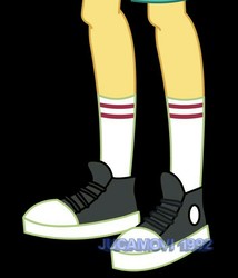 Size: 706x823 | Tagged: safe, artist:jucamovi1992, flash sentry, equestria girls, g4, my little pony equestria girls: legend of everfree, clothes, converse, legs, pictures of legs, shoes, shorts, sneakers, socks, solo