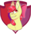 Size: 1040x1134 | Tagged: safe, artist:hostile-elf, apple bloom, earth pony, pony, g4, bust, cutie mark background, female, portrait, simple background, solo, transparent background