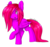 Size: 1024x961 | Tagged: safe, artist:erinisanxious, artist:misspastelzinha, oc, oc only, pegasus, pony, female, mare, open mouth, raised hoof, simple background, solo, transparent background