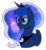 Size: 933x1013 | Tagged: safe, artist:slim-shady, princess luna, g4, female, galaxy mane, simple background, solo, transparent background