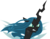 Size: 5000x3901 | Tagged: safe, artist:dashiesparkle, queen chrysalis, changeling, changeling queen, g4, my little pony: friendship is magic, to where and back again, .svg available, absurd resolution, angry, female, former queen chrysalis, simple background, solo, transparent background, vector, villainous breakdown